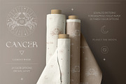 Zodiac Horoscope Seamless Patterns, a Pattern Graphic by Olya Creative (Thumbnail 10 of 13)
