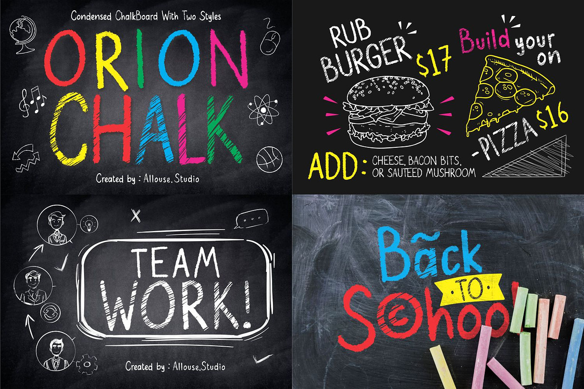 All In One | 50 Fonts Collection, a Script Font by Allouse Studio (Photo 29 of 30)