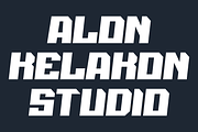Spons Blocky, a Sans Serif Font by alon kelakon (Thumbnail 4 of 6)