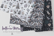 Halloween Mermaids Spooky Patterns, a Pattern Graphic by KaramfilaS (Thumbnail 15 of 19)