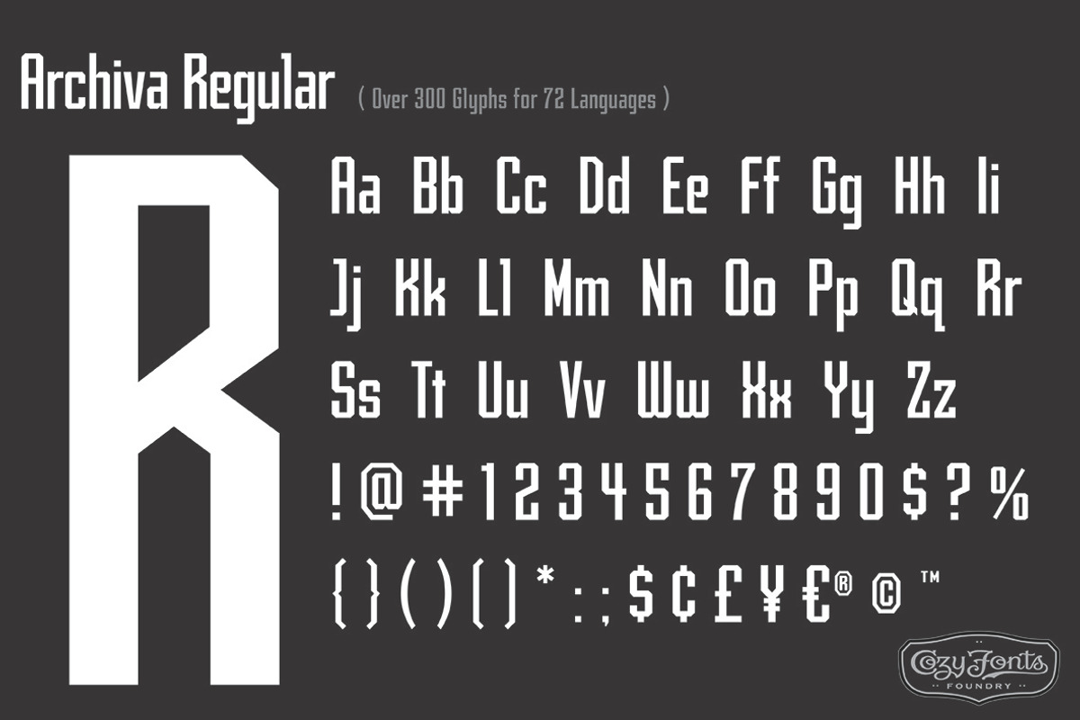 Archiva Regular preview 3