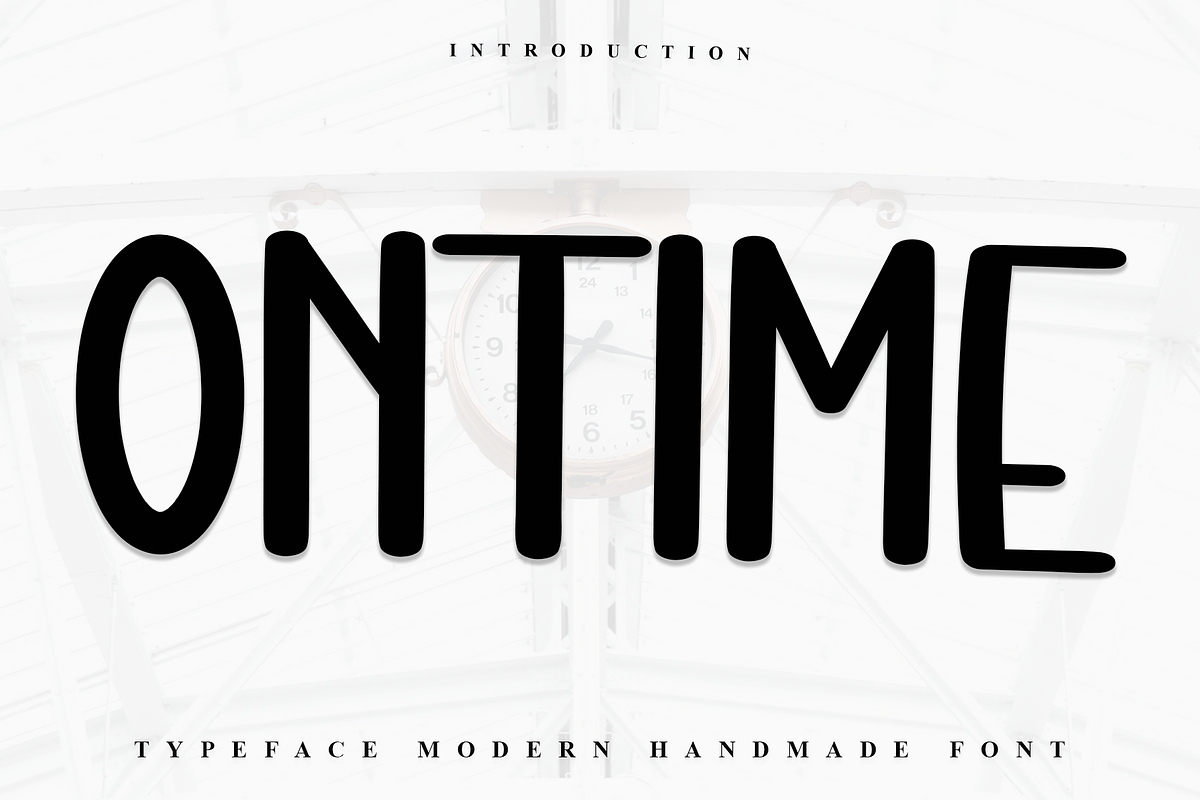 Ontime, a Serif Font by InermediaSTUDIO (Photo 1 of 7)