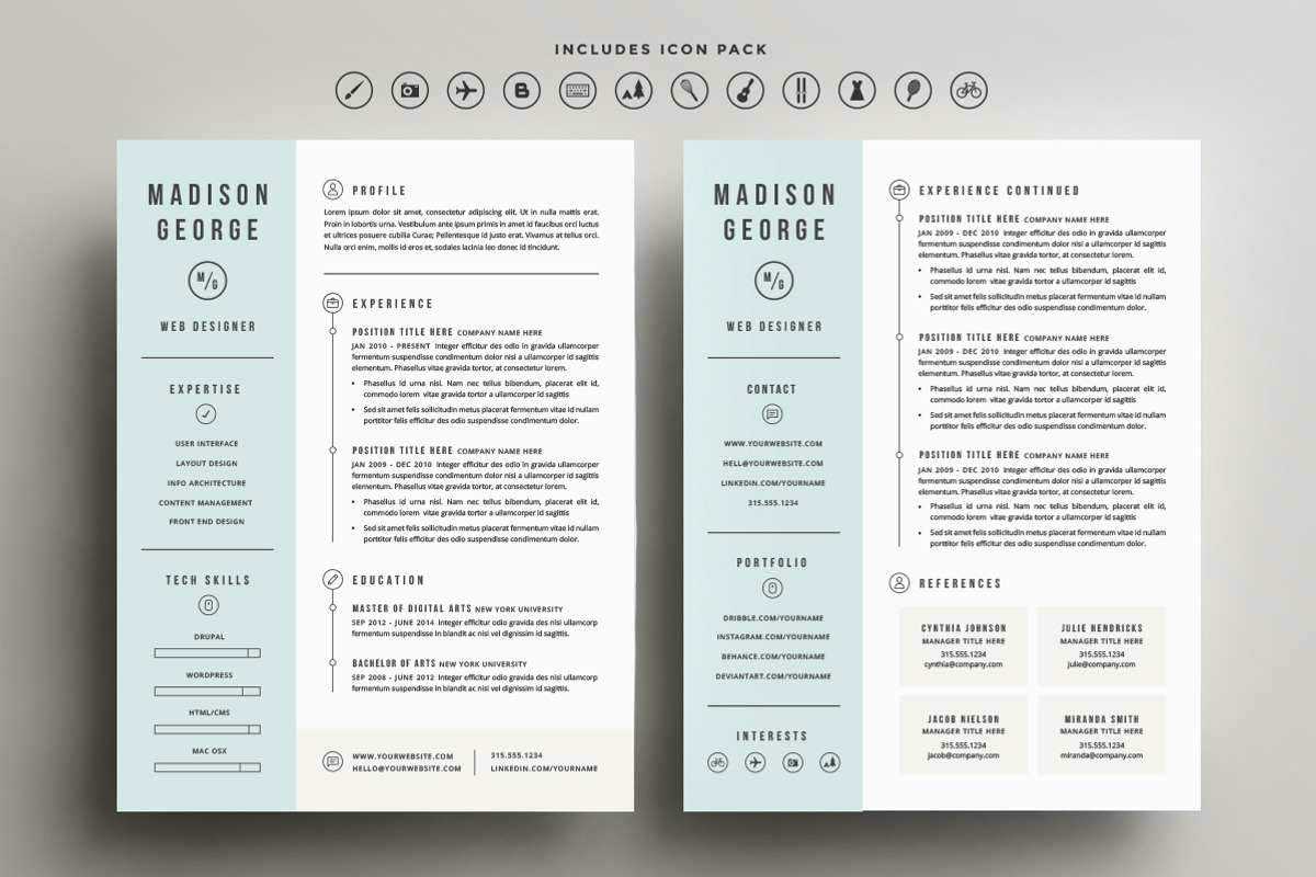Resume & Cover Letter Template, a Resume Template by Refinery Resume Co. (Photo 4 of 5)