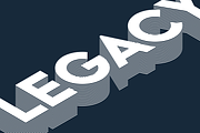 Vivexa Geometric Font Family, a Sans Serif Font by alpercakici (Thumbnail 9 of 9)