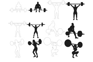 Weightlifting Bodybuilder Figure