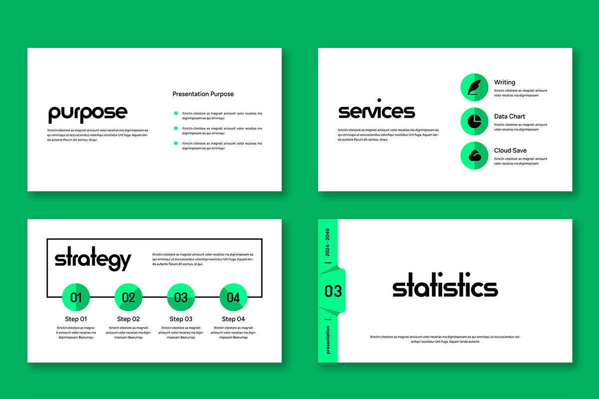 Annual Report Presentation, a Presentation Template by ContestDesign (Photo 4 of 7)