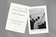 Elegant Minimalist Wedding Invitatio, a Templates & Theme by Elegant_Studio44 (Thumbnail 2 of 4)
