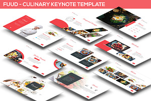 Fuud - Culinary Keynote Template, a Presentation Template by SlideFactory