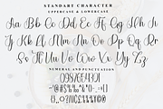 Simple Calligraphy, a Handwritten Font by InermediaSTUDIO (Thumbnail 5 of 7)