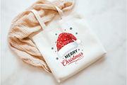 Merry Christmas Hat PNG, an Illustration by Watercolor design (Thumbnail 3 of 3)