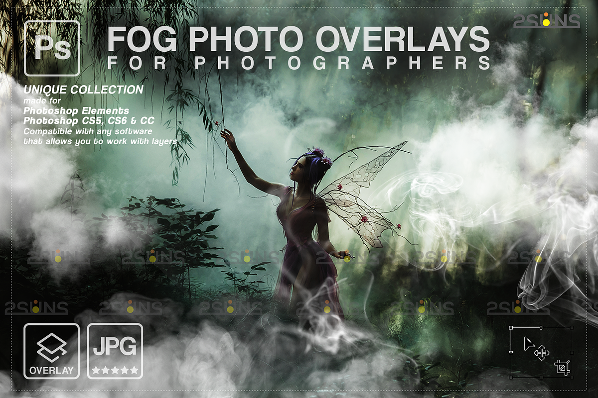 White smoke photo overlay, Fog, an Object Graphic by 2SUNS (Photo 1 of 9)