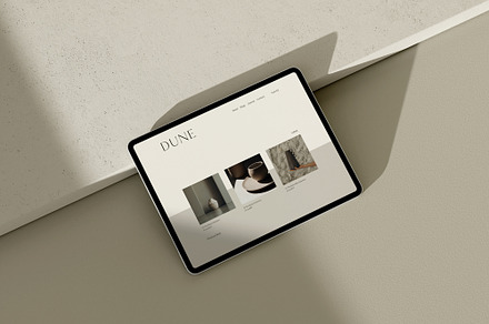iPad Mockup - Colour Customisable, an iPad Mockup by Moyo Studio