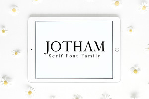 Jotham Serif 4 Font Family Pack