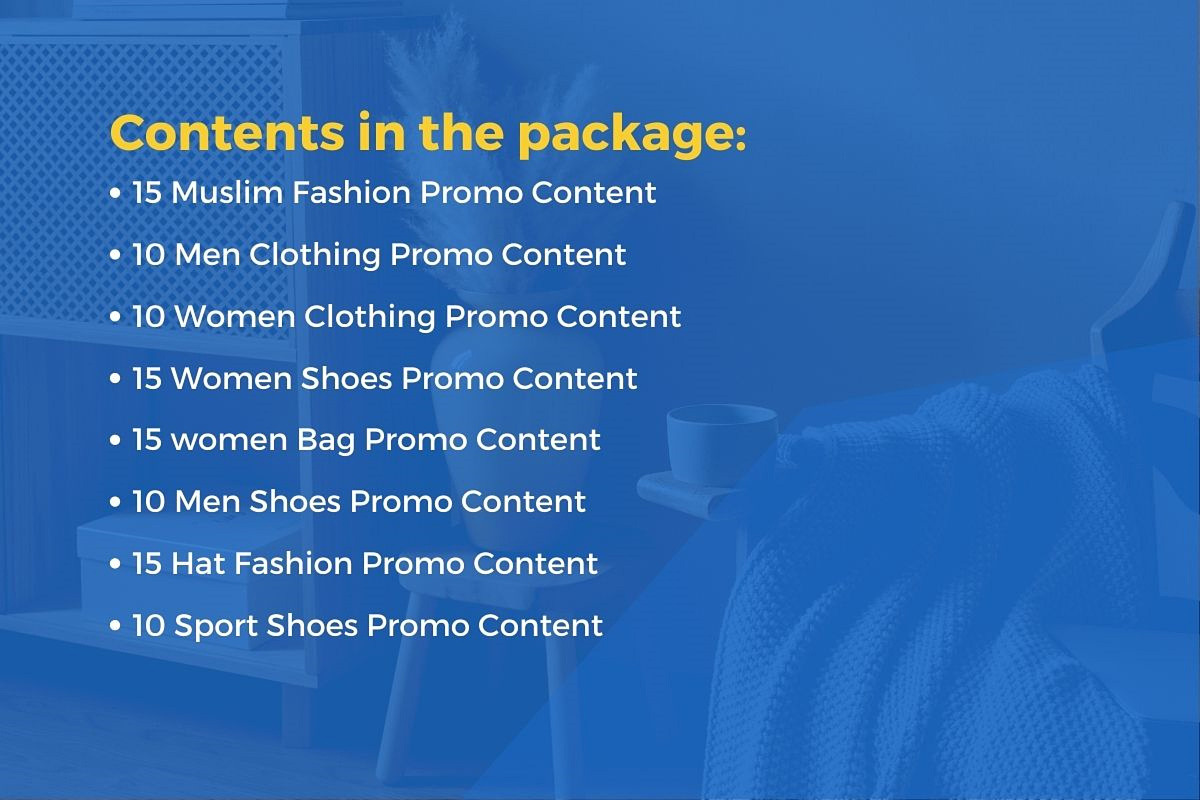 Fashion Sale Content Facebook Posts, a Social Media Template by emcrea (Photo 3 of 9)