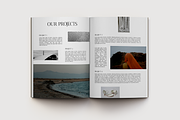 CANVA Minimal Modern Magazine, a Magazine Template by Uyava Space (Thumbnail 6 of 12)