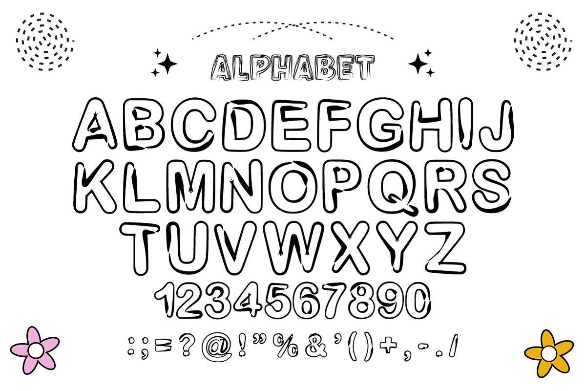 Magic Doodle - Comic Display Font, a Sans Serif Font by KiddoGlyphs Studio (Photo 5 of 5)