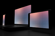 DARK - Responsive Screen Mockup Pack, an iPhone Mockup by City Poster Mockups (Thumbnail 4 of 12)