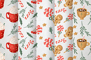 Christmas pattern Bundle, a Pattern Graphic by annasokol_ (Thumbnail 6 of 9)