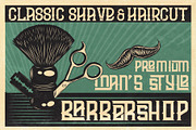Crazy Barber font with bonuses, a Symbol Font by Heather_insane (Thumbnail 6 of 12)