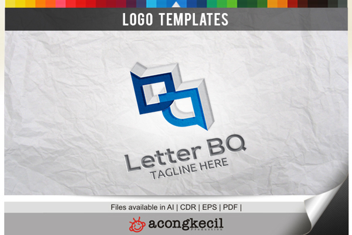 Letter BQ, a Branding & Logo Template by Acongraphic