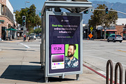 Urban Bus Stop Billboard Mockup PSD, a Mockup by Area Mockups (Thumbnail 2 of 5)