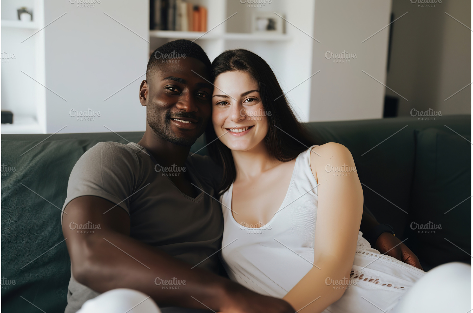 Happy couple relaxing together on a, a Person Photo by Lermont51