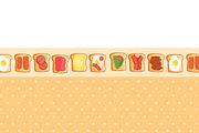 Eggs and toasts, a Pattern Graphic by kostolom3ooo (Thumbnail 5 of 5)