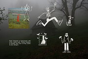 Creepy Cuties: Halloween Characters, a Seasonal Illustration by Veyla (Thumbnail 6 of 7)