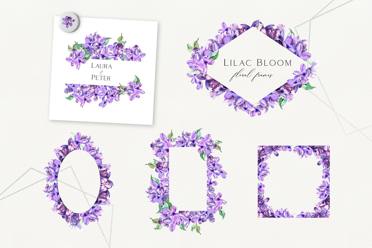 Sale 50% Lilac Blooming Spring, an Illustration by Olga Koelsch (Photo 3 of 9)