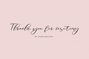 Roommates Script (Reguler & Slant), a Script Font by Jhoel Design (Thumbnail 16 of 16)