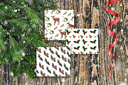 Little deer Christmas clipart, an Animal Illustration by LuckyTurtleArt (Thumbnail 6 of 9)