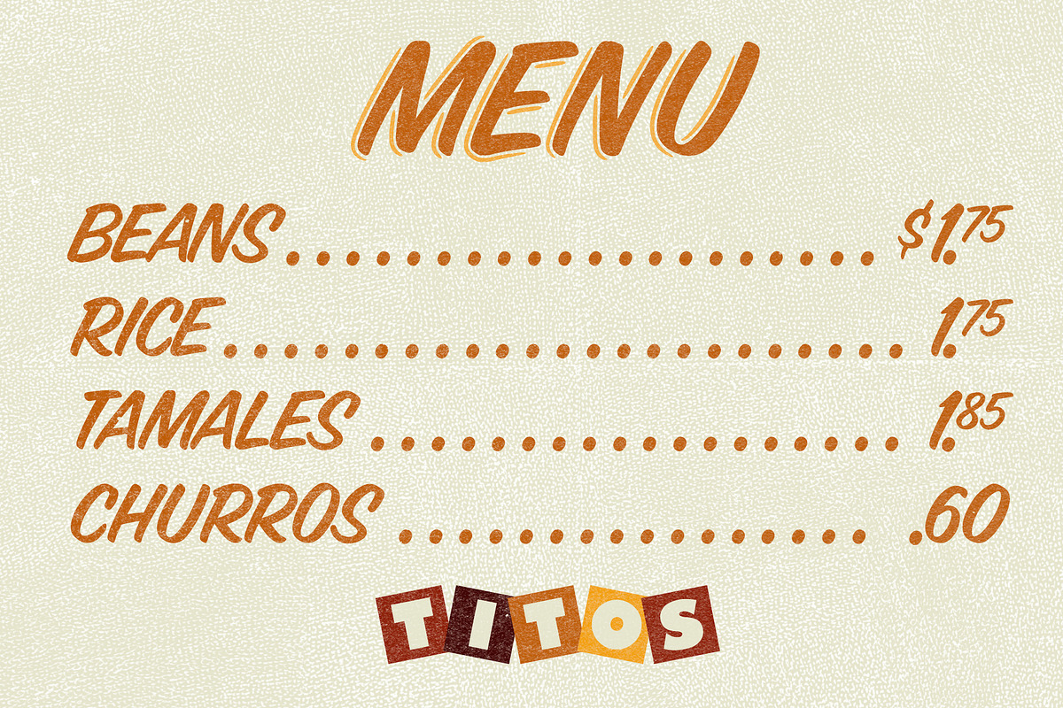 Sign Brush Light | Display Type, a Script Font by StudioWorks (Photo 4 of 8)