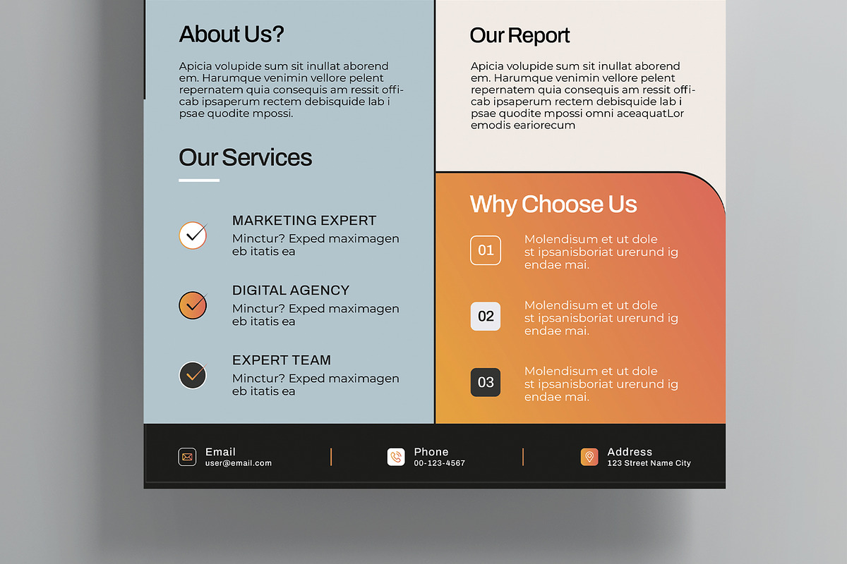 Digital Business Flyer Template, a Flyer Template by MightyDesign (Photo 3 of 6)