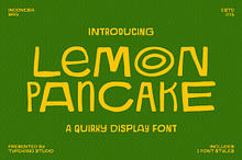 Lemon Pancake — Quirky Display