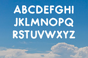 Fluffy - Cloud Typeface, a Font by HipFonts (Thumbnail 3 of 6)