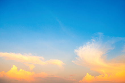 Beautiful cloudscape at sunset, a Nature Photo by Vapi