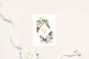 Boho Frames Floral Borders Wreaths, an Illustration by PawGraphic (Thumbnail 9 of 9)