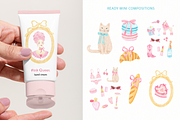 Pink Coquette Clipart Collection, an Object Illustration by Leysan Shayak (Thumbnail 7 of 10)