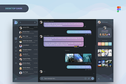 Uny Chat v1.0 - Figma Template, an App Template by emagweb (Thumbnail 17 of 39)