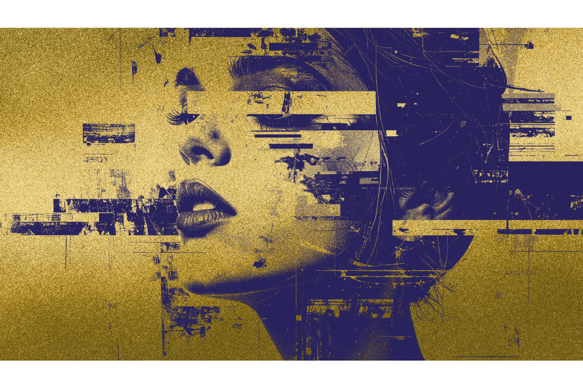 Beautiful Noise 2 Abstract Collages, a Texture Illustration by Offset (Photo 18 of 21)