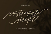 Amstromato Script Signature, a Handwritten Font by Portocraft (Thumbnail 1 of 10)