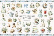 Quite Spring Living Collection, a Seasonal Illustration by PeDe Designs (Thumbnail 4 of 27)