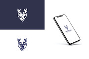 Monoline Deer Stag Logo Design, a Branding & Logo Template by Artnivora.Std (Thumbnail 2 of 4)
