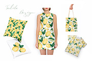 Watercolor Citrus Fruit Lemon, a Food Illustration by MayaNavits (Thumbnail 9 of 11)