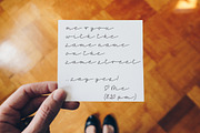 Daffodilias Monoline Script, a Script Font by INKMETHIS (Thumbnail 3 of 5)