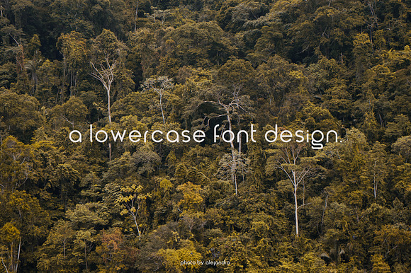 globe - a lowercase font design preview 8