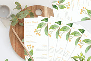 Floral Watercolor Wedding Suite, an Invitation Template by Love Design (Thumbnail 9 of 15)