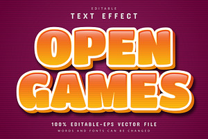 Font Text Effect 3d Editable Vol 21