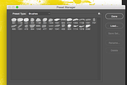 Water Color 27 Brushes for Photoshop preview 2