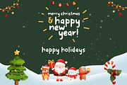 Chorun - Christmas Display Font, a Sans Serif Font by productype1 (Thumbnail 4 of 10)